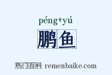 鹏鱼是什么意思的图片